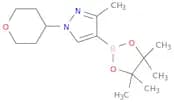 3-Methyl-1-(tetrahydro-2H-pyran-4-yl)-4-(4,4,5,5-tetramethyl-1,3,2-dioxaborolan-2-yl)-1H-pyrazole