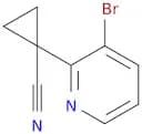 1-(3-Bromopyridin-2-yl)cyclopropanecarbonitrile