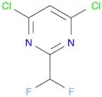 4,6-Dichloro-2-(difluoromethyl)pyrimidine