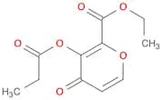 Ethyl 4-oxo-3-(propionyloxy)-4H-pyran-2-carboxylate