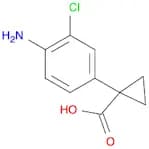 1-(4-Amino-3-chlorophenyl)cyclopropanecarboxylic acid