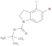 tert-Butyl 5-bromo-4-fluoroindoline-1-carboxylate