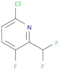 6-Chloro-2-(difluoromethyl)-3-fluoropyridine