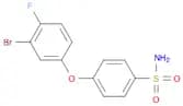 4-(3-Bromo-4-fluorophenoxy)benzenesulfonamide