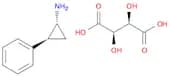 (1R,2S)-2-Phenylcyclopropan-1-amine (2R,3R)-2,3-dihydroxysuccinate