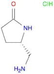 (5S)-5-(aminomethyl)pyrrolidin-2-one hydrochloride