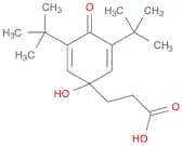 3-(3,5-Di-tert-butyl-1-hydroxy-4-oxocyclohexa-2,5-dien-1-yl)propanoic acid