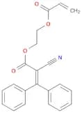 2-(2-cyano-3,3-diphenylacryloxy) ethyl acrylate