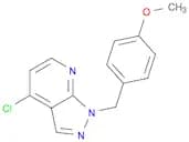 1H-Pyrazolo[3,4-b]pyridine, 4-chloro-1-[(4-methoxyphenyl)methyl]-