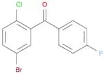 (5-Bromo-2-chlorophenyl)(4-fluorophenyl)methanone