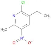 2-Chloro-3-ethyl-6-methyl-5-nitropyridine