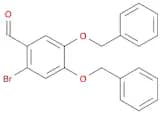 Benzaldehyde, 2-bromo-4,5-bis(phenylmethoxy)-