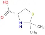 4-Thiazolidinecarboxylic acid, 2,2-dimethyl-, (4R)-