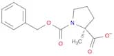 1,2-Pyrrolidinedicarboxylic acid, 2-methyl-, 1-(phenylmethyl) ester, (S)-