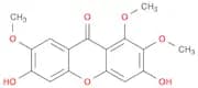 9H-Xanthen-9-one, 3,6-dihydroxy-1,2,7-trimethoxy-