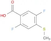Benzoic acid, 2,5-difluoro-4-(methylthio)-