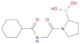 Boronic acid, B-[1-[2-[(cyclohexylcarbonyl)amino]acetyl]-2-pyrrolidinyl]-