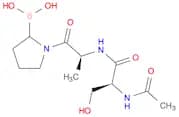 Boronic acid, B-[1-(N-acetyl-L-seryl-L-alanyl)-2-pyrrolidinyl]-