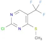 2-Chloro-4-(methylthio)-5-(trifluoromethyl)pyrimidine