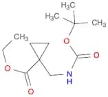 TERT-BUTYL (1-(ETHOXYCARBONYL)CYCLOPROPYL)METHYLCARBAMATE