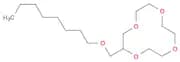 1,4,7,10-Tetraoxacyclododecane, 2-[(octyloxy)methyl]-