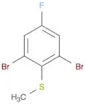 Benzene, 1,3-dibromo-5-fluoro-2-(methylthio)-