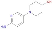 4-Piperidinol, 1-(6-amino-3-pyridinyl)-