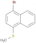 Naphthalene, 1-bromo-4-(methylthio)-