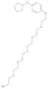 3,6,9,12,15-Pentaoxaheptadecan-1-ol, 17-[4-(cyclopentyloxy)phenoxy]-