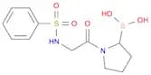 Boronic acid, B-[1-[2-[(phenylsulfonyl)amino]acetyl]-2-pyrrolidinyl]-