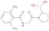 Boronic acid, B-[1-[2-[(2,6-dimethylbenzoyl)amino]acetyl]-2-pyrrolidinyl]-
