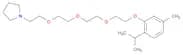 1-{2-[2-(2-{2-[5-methyl-2-(propan-2-yl)phenoxy]ethoxy}ethoxy)ethoxy]ethyl}pyrrolidine