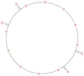 1,4,7,10,13,18,21,24,27,30-Decaoxacyclotetratriacontane-14,17,31,34-tetrone