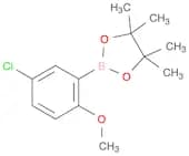 2-(5-chloro-2-methoxyphenyl)-4,4,5,5-tetramethyl-1,3,2-dioxaborolane