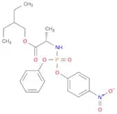 (S)-2-Ethylbutyl 2-(((S)-(4-nitrophenoxy)(phenoxy)phosphoryl)amino)propanoate