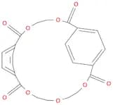 3,6,13,16,19-Pentaoxatricyclo[19.2.2.28,11]heptacosa-8,10,21,23,24,26 -hexaene-2,7,12,20-tetrone