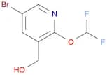 (5-Bromo-2-(difluoromethoxy)pyridin-3-yl)methanol