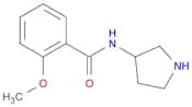 2-Methoxy-N-3-pyrrolidinyl-benzamide HCl