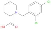 1-[(2,4-Dichlorophenyl)methyl]-2-piperidinecarboxylic acid