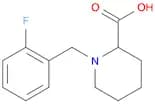 1-(2-Fluorobenzyl)-2-carboxypiperidine