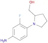1-(4-Amino-2-fluorophenyl)-2-pyrrolidinemethanol