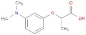 2-[3-(Dimethylamino)phenoxy]propanoic acid
