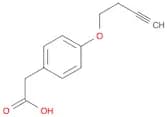 4-(3-Butyn-1-yloxy)benzeneacetic acid