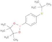 2-[4-(tert-butylsulfanyl)phenyl]-4,4,5,5-tetramethyl-1,3,2-dioxaborolane
