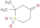 2,2-dimethyl-1λ⁶-thiane-1,1,4-trione
