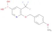 {6-[(4-Methoxyphenyl)methoxy]-5-(trifluoromethyl)pyridin-3-yl}boronic acid