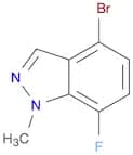 4-bromo-7-fluoro-1-methyl-1H-indazole