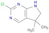 2-chloro-5,5-dimethyl-5H,6H,7H-pyrrolo[2,3-d]pyrimidine