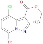 ethyl 7-bromo-4-chloropyrazolo[1,5-a]pyridine-3-carboxylate
