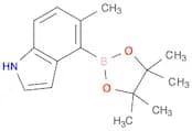 5-methyl-4-(tetramethyl-1,3,2-dioxaborolan-2-yl)-1H-indole